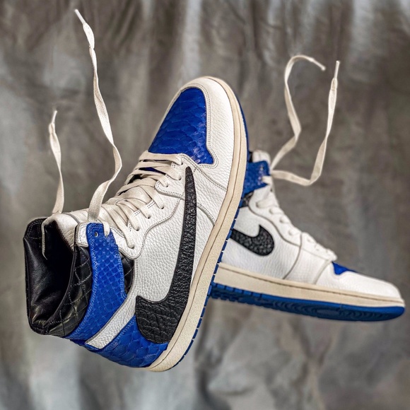 Air Jordan High OG SP Fragment Design x Travis Scott Custom By JBF
